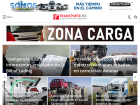 'transporte.mx' screenshot