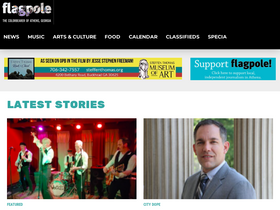 'flagpole.com' screenshot