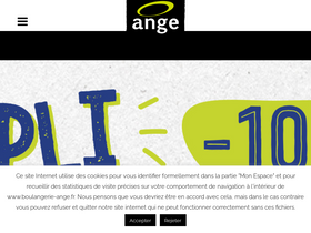 'boulangerie-ange.fr' screenshot