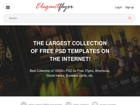 'elegantflyer.com' screenshot