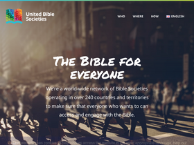 'unitedbiblesocieties.org' screenshot
