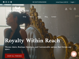 Throne Kingdom website screenshot
