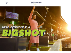 'bigshotsgolf.com' screenshot