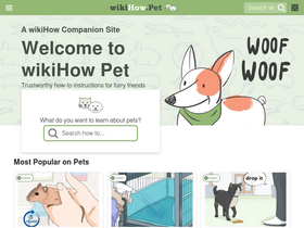 'wikihow.pet' screenshot
