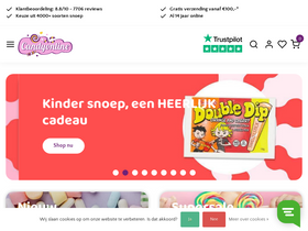 'candyonline.nl' screenshot
