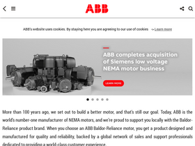 'baldor.com' screenshot