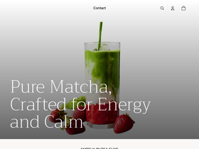 Tea Guys Matcha Webshop website screenshot