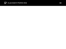 'kleinerperkins.com' screenshot