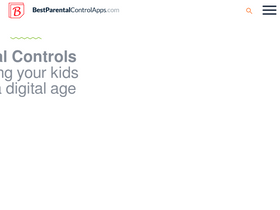 'bestparentalcontrolapps.com' screenshot