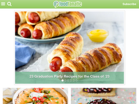 'foodfanatic.com' screenshot