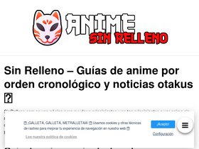 'sinrelleno.com' screenshot