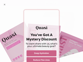 Officialquasi homepage screenshot