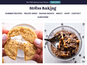 'stressbaking.com' screenshot