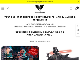 AbracadabraNYC website screenshot