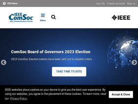 'comsoc.org' screenshot