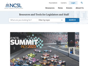 'ncsl.org' screenshot