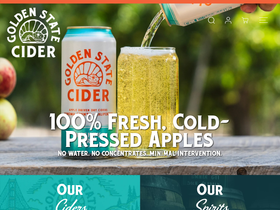 drinkgoldenstate.com homepage screenshot