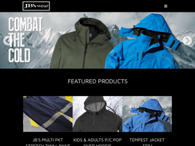 'jbswear.com.au' screenshot