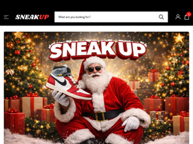 sneakupau.com homepage screenshot