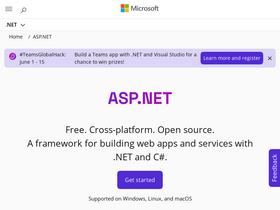 'login.asp.net' screenshot