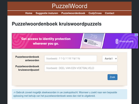 'puzzelwoord.com' screenshot