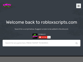 'robloxscripts.com' screenshot
