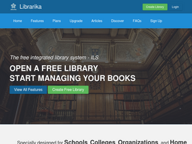 'librarika.com' screenshot