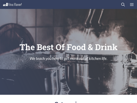 'vivaflavor.com' screenshot
