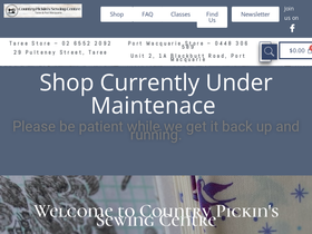 countrypickins.com.au homepage screenshot