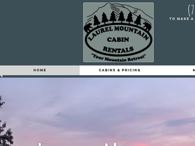 laurel-mountain-cabins.com