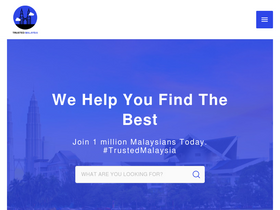 'trustedmalaysia.com' screenshot