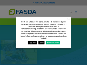 'fasda.it' screenshot