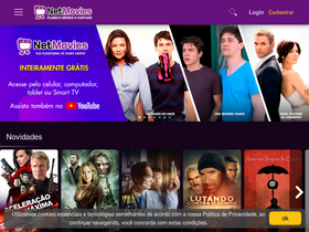 'netmovies.com.br' screenshot