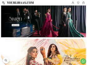 'yourlibaas.com' screenshot