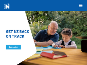 'national.org.nz' screenshot