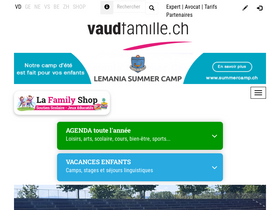 'vaudfamille.ch' screenshot