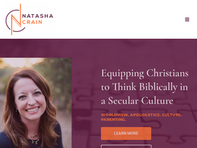 'natashacrain.com' screenshot