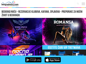 'beogradnocu.com' screenshot