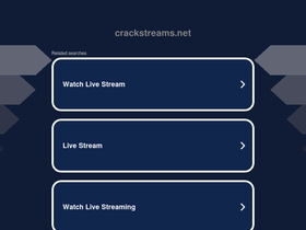 'crackstreams.net' screenshot