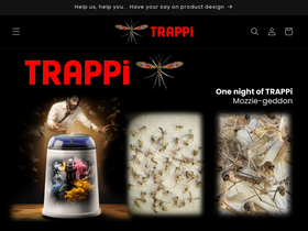 trappi.com.au homepage screenshot