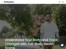 'bodyspec.com' screenshot