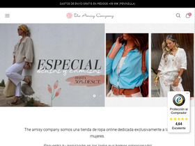 'theamisycompany.com' screenshot