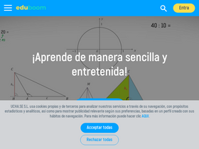 'eduboom.es' screenshot