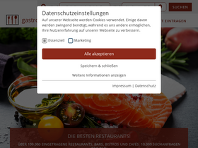 'gastronomieguide.de' screenshot