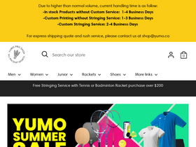 'yumo.ca' screenshot