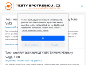 'testy-spotrebicu.cz' screenshot
