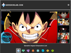 'genshinlab.com' screenshot