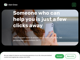 'ask-crew.com' screenshot