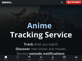 'simkl.com' screenshot