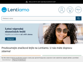 'lentiamo.cz' screenshot